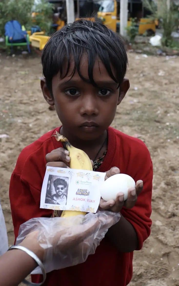 Banana and Milk for a Child